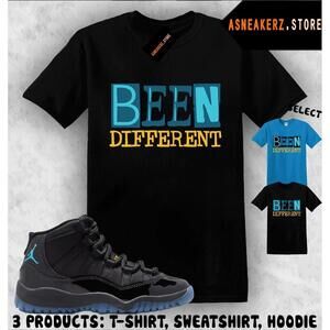 Shirt To Match Aj 11 Gamma Blue Matching Tee Been Different T-Shirt